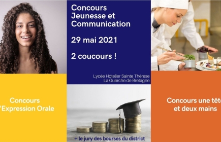 FINALE DU CONCOURS JEUNESSE ET COMMUNICATION : La Guerche de Bretagne le Samedi 29 mai 2021